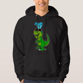 Veste À Capuche T Rex Lapin de Pâques Drôle Dinosaure Garçons Pani