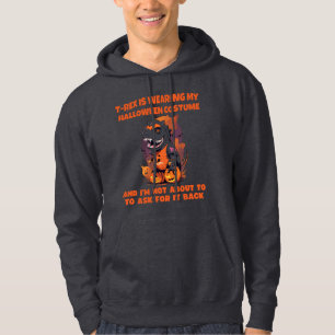 Veste À Capuche T-Rex porte mon costume d'halloween sans demander