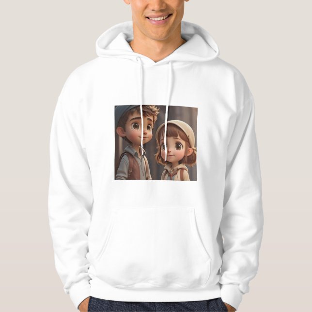 Veste À Capuche T-shirt (Devant)