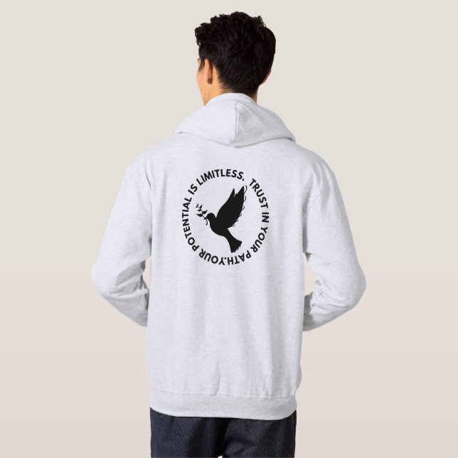 Veste À Capuche T-shirt (Dos entier)