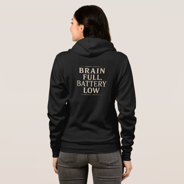 Veste À Capuche T-Shirt (Dos entier)