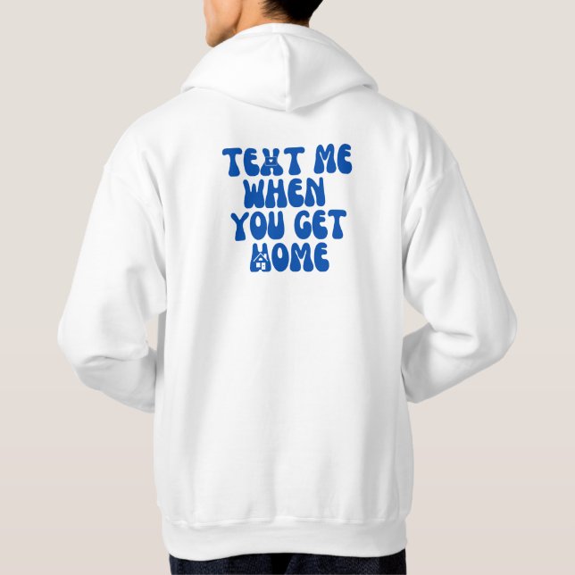 Veste À Capuche T-Shirt (Dos)