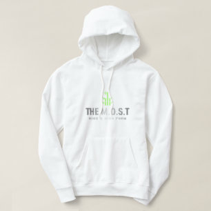 Veste À Capuche T-shirt à capuche (Classique Blanc)