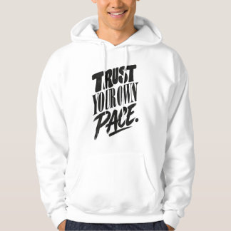 Veste À Capuche T-shirt à capuche de typographie motivationnel « F