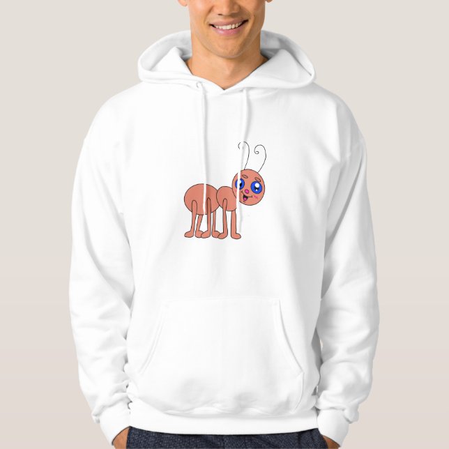 Veste À Capuche T-shirt à capuche fourmi (Devant)