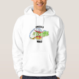 Veste À Capuche T-shirt Amazigh World : Célébrez l'Héritage Berbèr