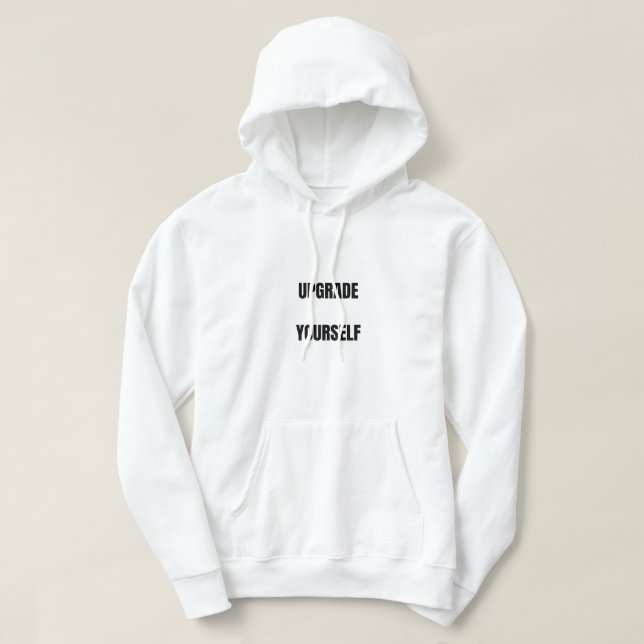 Veste À Capuche T-Shirt Améliorez-Vous (Design devant)