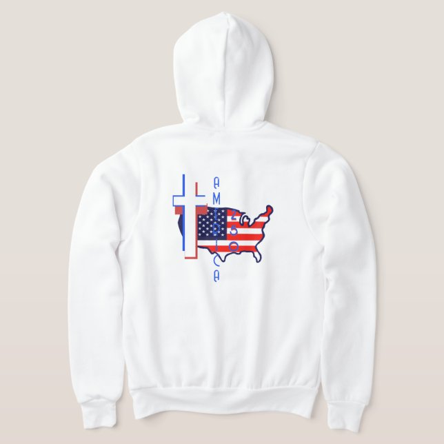 Veste À Capuche T-Shirt America 250 ans (Couchage Retour)