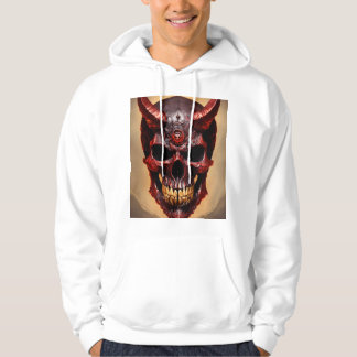 Veste À Capuche T-shirt au masque de groupe de Death Metal menaçan