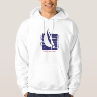 Veste À Capuche T-shirt bleu de Square_UpDown Auckland de bateau