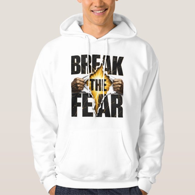 Veste À Capuche T-Shirt Cassez la Peur (Devant)