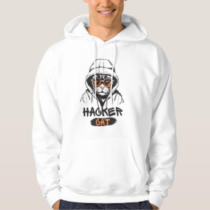 Veste À Capuche T-shirt chat