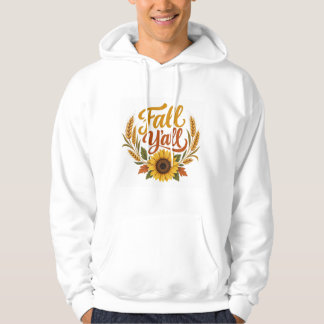 Veste À Capuche T-shirt d'automne du Sud « Fall Y'all »