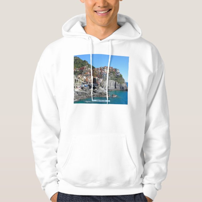 Veste À Capuche T-shirt de base, blanc (Devant)