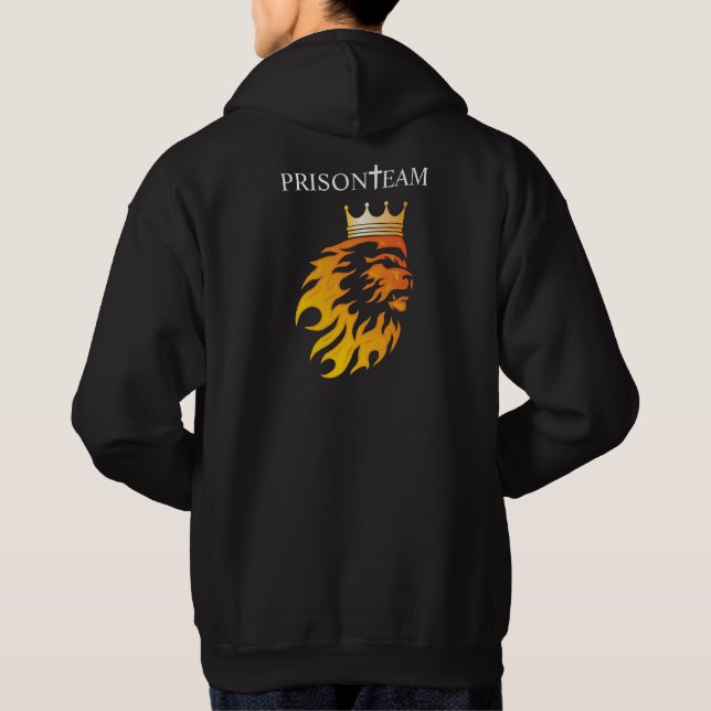 Veste À Capuche T-shirt de déplacement de l'équipe de prison (Dos)