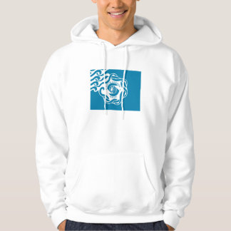 Veste À Capuche T-shirt de drapeau de ville de Seattle