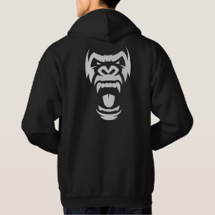 Veste À Capuche T-Shirt De Gym De Gorilla, Ambiance Bête De L'Exer