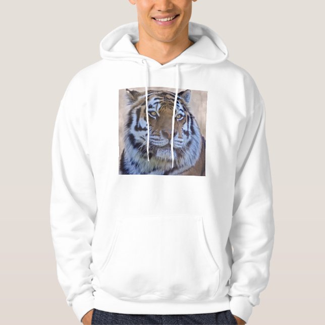 Veste À Capuche T-shirt de l'Œil du Tigre (Devant)
