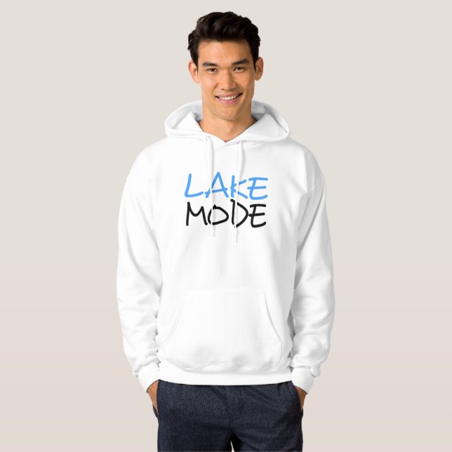Veste À Capuche T-shirt de sudation en mode lac (Devant entier)