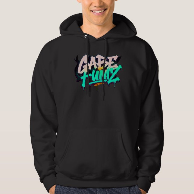 Veste À Capuche T-Shirt  Digital 77 style Graffiti  (Devant)