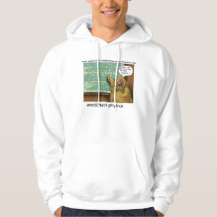 Veste À Capuche T-shirt drôle de physique de la marmotte par Rick