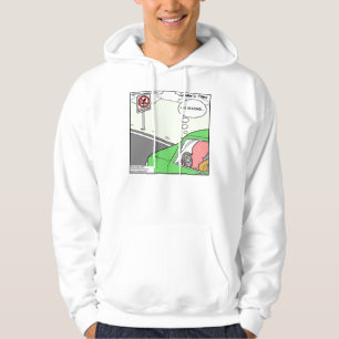 Veste À Capuche T-shirt drôle "No Squid Zone" par Rick London