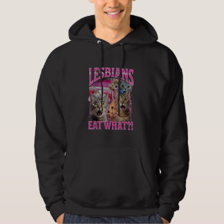 Veste À Capuche T-shirt drôle pour lesbiennes propriétaire de chat