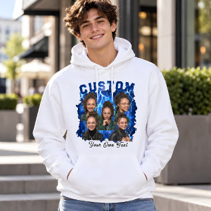 Veste À Capuche T-shirt et photo personnalisés Bootleg