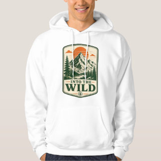 Veste À Capuche T-Shirt Explorateur Vintage Into The Wild