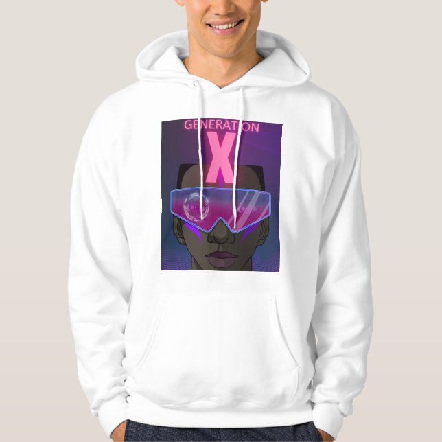 Veste À Capuche T-Shirt Génération x (Devant)