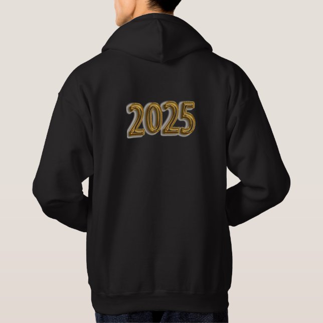 Veste À Capuche T-shirt Golden 2025 Celebration (Dos)