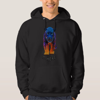 Veste À Capuche T-Shirt Graphique "I'm Here" Black Panther