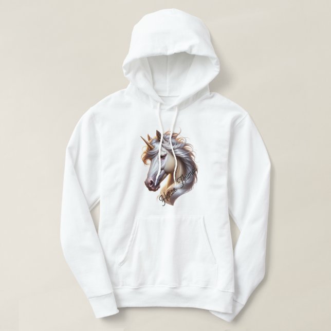 Veste À Capuche T-Shirt Hoodie (Design devant)