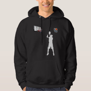 Veste À Capuche T-Shirt J'aime Basket 