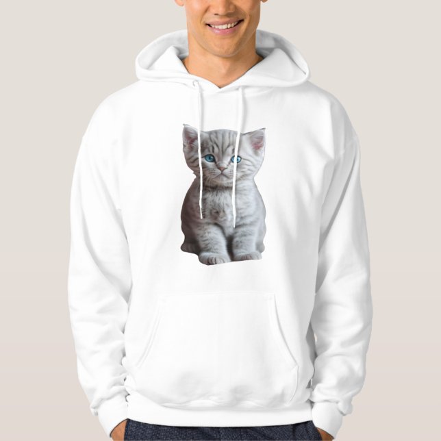 Veste À Capuche T-shirt Kitty Lover (Devant)