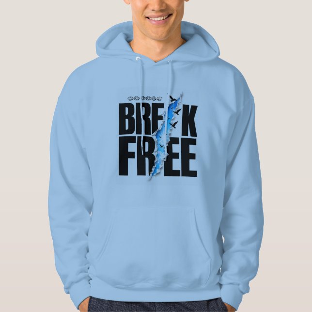 Veste À Capuche T-Shirt Libérez-Vous (Devant)