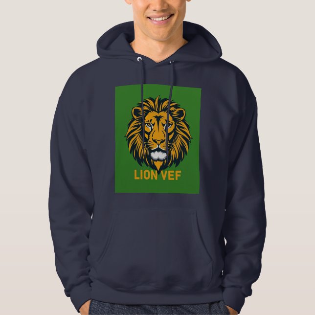 Veste À Capuche T-shirt Lion (Devant)