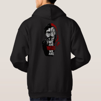 Veste À Capuche T-Shirt Masque We Are Who We Are Braquage de la Cu