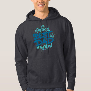 Veste À Capuche T-Shirt Meilleur Papa du Monde