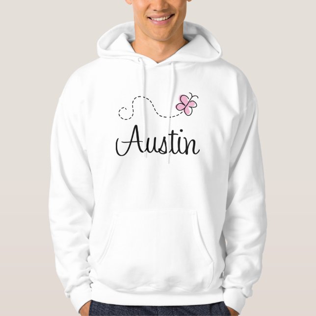 Veste À Capuche T-shirt mignon d'Austin le Texas (Devant)