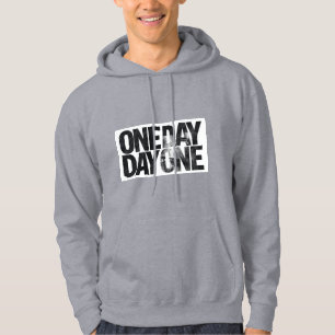 Veste À Capuche T-shirt Motivant « Un Jour ou Jour Un »