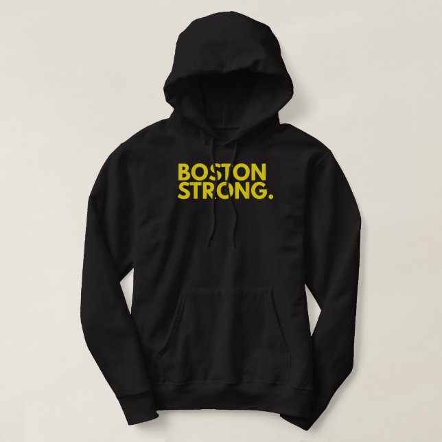 Veste À Capuche T-shirt sportif Boston Strong (Design devant)