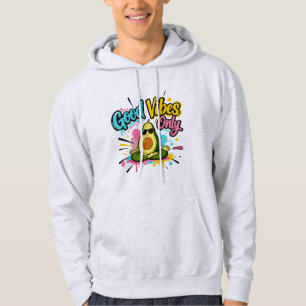 Veste À Capuche T-Shirt Sweatshirt à Capuche Avocat Méditant - Bon