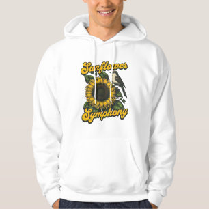 Veste À Capuche T-Shirt Symphonie Tournesol