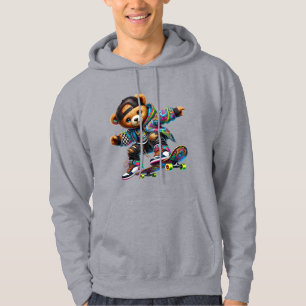 Veste À Capuche T-shirt Teddy Cool de Skateboard
