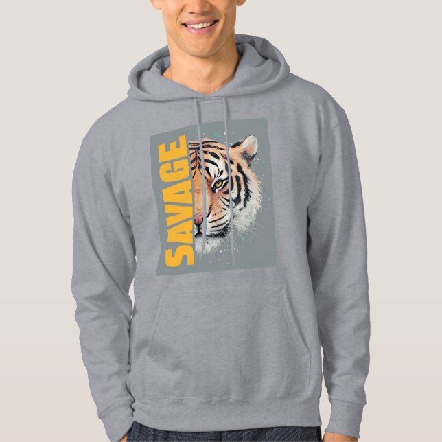Veste À Capuche T-shirt Tiger (Devant)