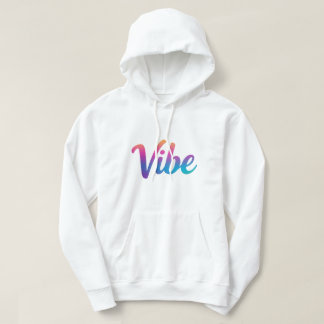 Veste À Capuche T-Shirt Vibe Bold Script Dégradé Arc-en-Ciel – Ten