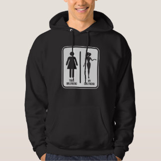 Veste À Capuche Ta petite amie vs ma petite amie