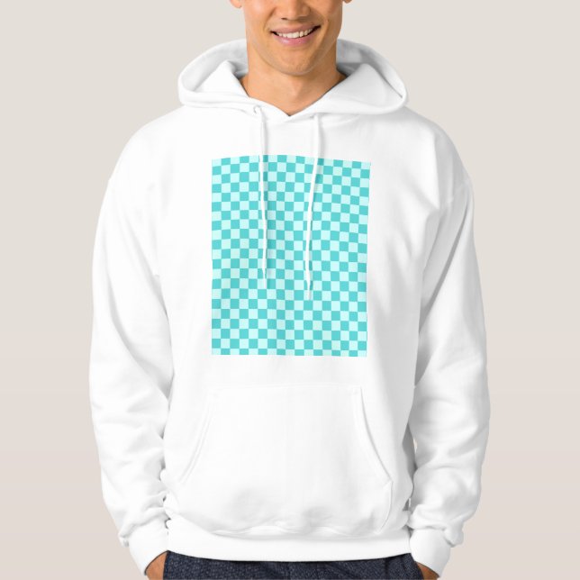 Veste À Capuche Tableau de bord classique de la combinaison bleue  (Devant)
