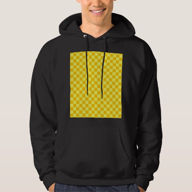 Veste À Capuche Tableau de contrôle combiné jaune par ShirleyTaylo (Devant)